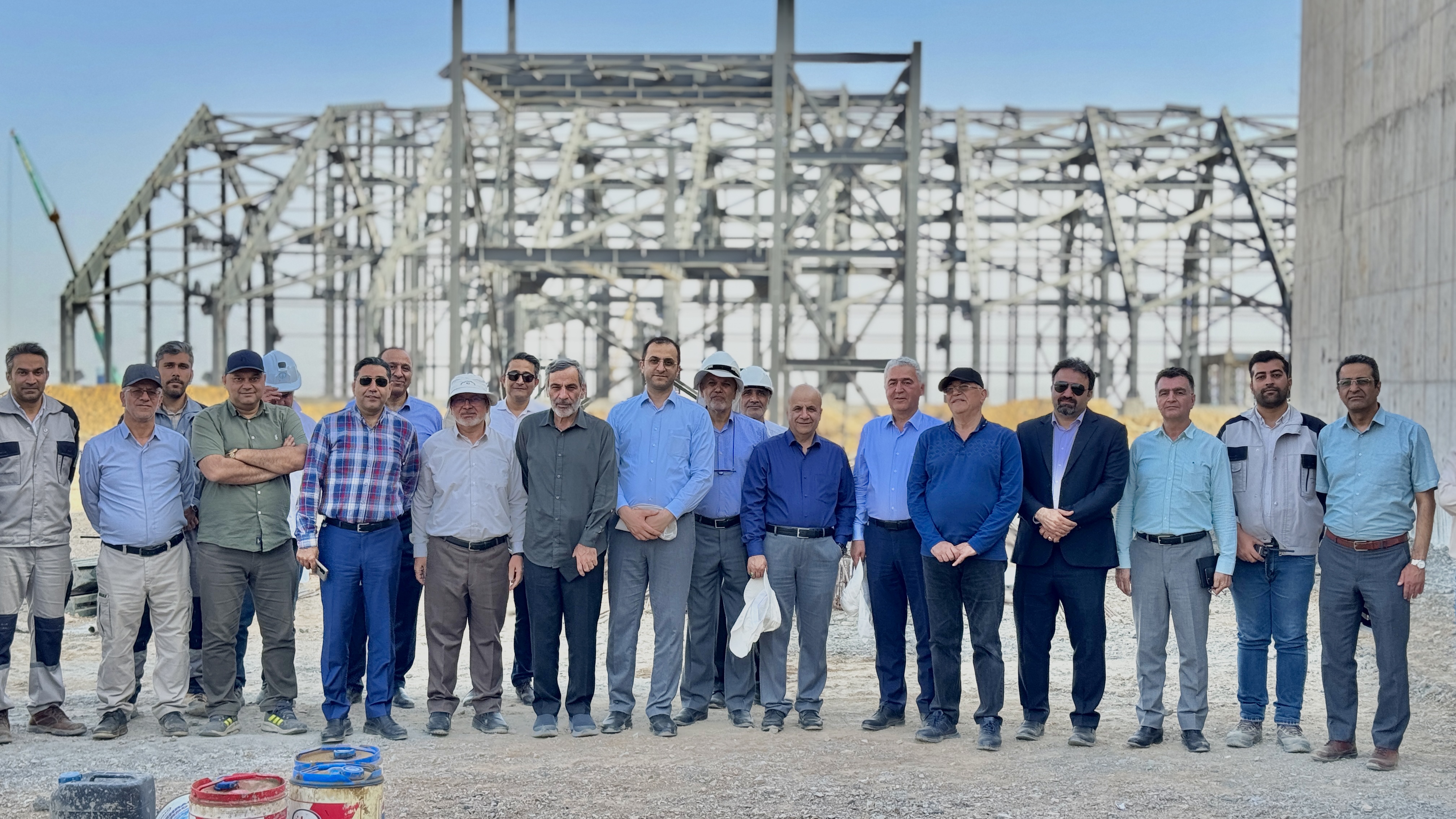 از تداوم کار در روزهای سخت تا شتاب برای بهره‌برداری؛ بازدید مدیران خوارزمی از کارخانه فلوتاسیون معدن طلا و مس شادان